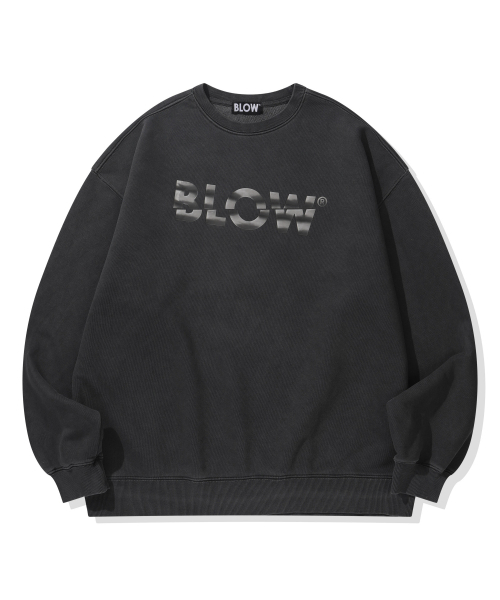 BLOW(ブロウ)の「PIGMENT LENTICULAR LOGO SWEATSHIRT(スウェット・メンズ・その他・FREE)」の1枚目の写真