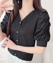 新品未使用AMICAブラック 半袖 パフスリーブ アクロニウム 24AW DROP B 発売開始 | HUES 福岡セレクトショップ