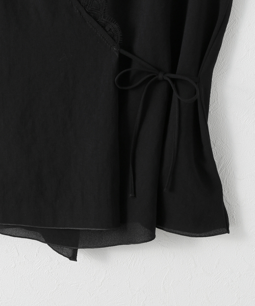 plage（プラージュ）の「《追加》solstiss frenchlace ジレ 2（その他トップス・レディース・ブラック/ホワイト・FREE）」の14枚目の写真