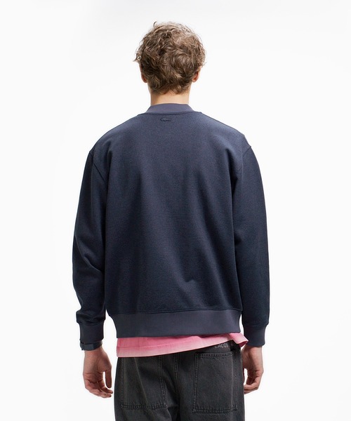 LACOSTE（ラコステ）の「ヘザースウェット メランジニットブルゾン / ドライバーズニット（カーディガン/ボレロ・メンズ・ブラック/グレー・5/3/2/4）」の5枚目の写真