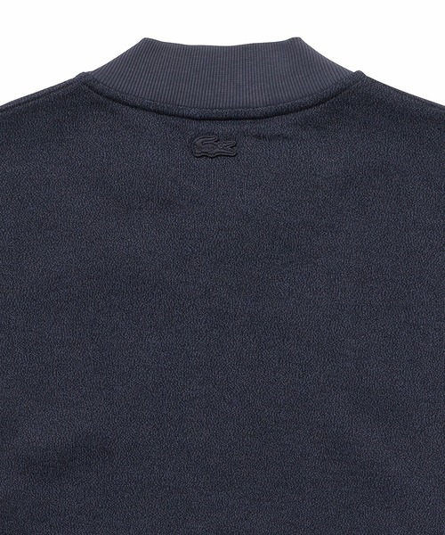 LACOSTE（ラコステ）の「ヘザースウェット メランジニットブルゾン / ドライバーズニット（カーディガン/ボレロ・メンズ・ブラック/グレー・5/3/2/4）」の13枚目の写真