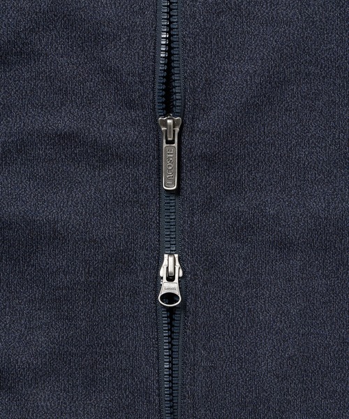 LACOSTE（ラコステ）の「ヘザースウェット メランジニットブルゾン / ドライバーズニット（カーディガン/ボレロ・メンズ・ブラック/グレー・5/3/2/4）」の14枚目の写真