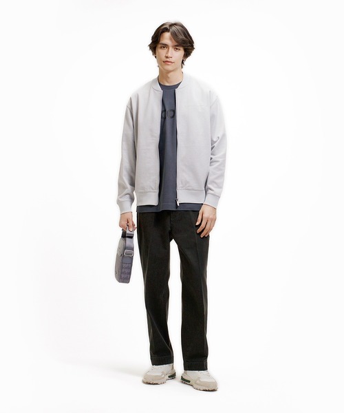 LACOSTE（ラコステ）の「ヘザースウェット メランジニットブルゾン / ドライバーズニット（カーディガン/ボレロ・メンズ・ブラック/グレー・5/3/2/4）」の21枚目の写真