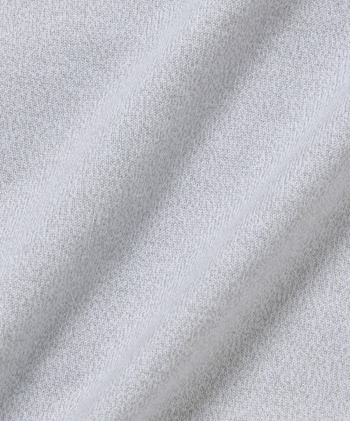 LACOSTE（ラコステ）の「ヘザースウェット メランジニットブルゾン / ドライバーズニット（カーディガン/ボレロ・メンズ・ブラック/グレー・5/3/2/4）」の17枚目の写真