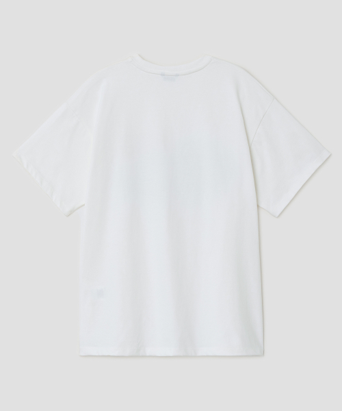 TYPESERVICE（タイプサービス）の「Blue Ride Top [White]（Tシャツ/カットソー・レディース・その他・FREE）」の2枚目の写真