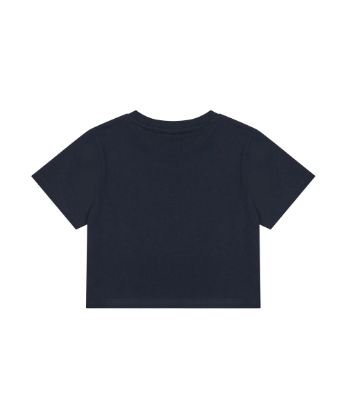 LUVISTRUE(ラヴイズトゥルー)の「TWINKLE HOTFIX CROP TEE(NAVY)(Tシャツ/カットソー・レディース・その他・FREE)」の3枚目の写真