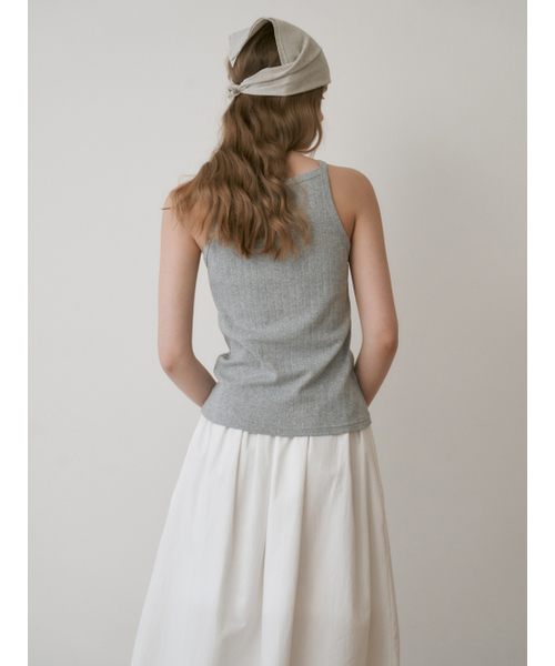 THEMITTEN(ザ・ミトン)の「Milk tea sleeveless (gray)(Tシャツ/カットソー・レディース・その他・FREE)」の6枚目の写真