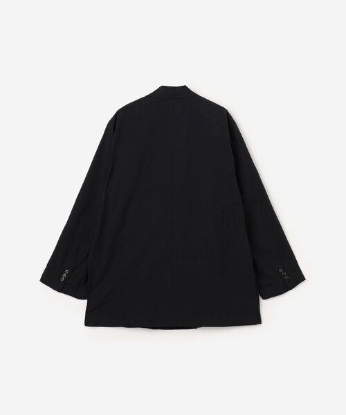 Bshop(ビショップ)の「CHEMISE D'ADAM | 〈別注〉ダブルブレスト シャツジャケット MEN(テーラードジャケット・メンズ・ブラック・40/42)」の3枚目の写真