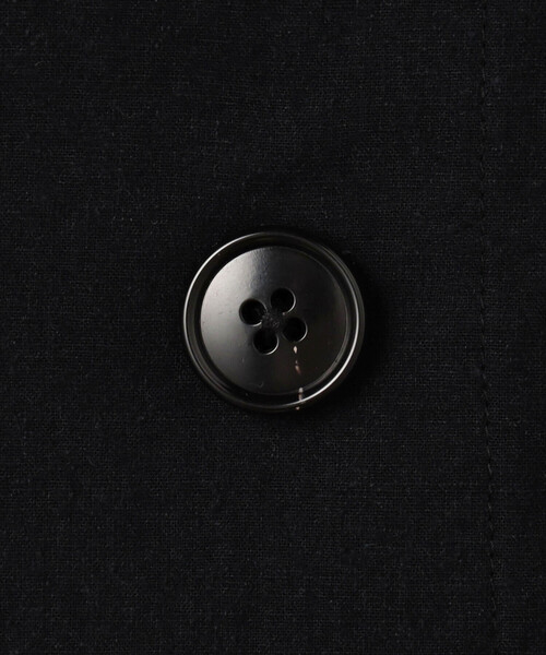 Bshop(ビショップ)の「CHEMISE D'ADAM | 〈別注〉ダブルブレスト シャツジャケット MEN(テーラードジャケット・メンズ・ブラック・40/42)」の7枚目の写真