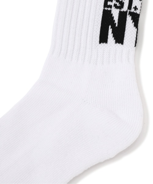 AVIREX（アヴィレックス）の「《直営店限定》JACQUARD AVIREX NYC SOCKS（ソックス/靴下・レディース・ブラック・F）」の9枚目の写真
