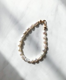 TIMELESS&THREE（タイムレスアンドスリー）の「バロック淡水パールブレスレット（ブレスレット）」
