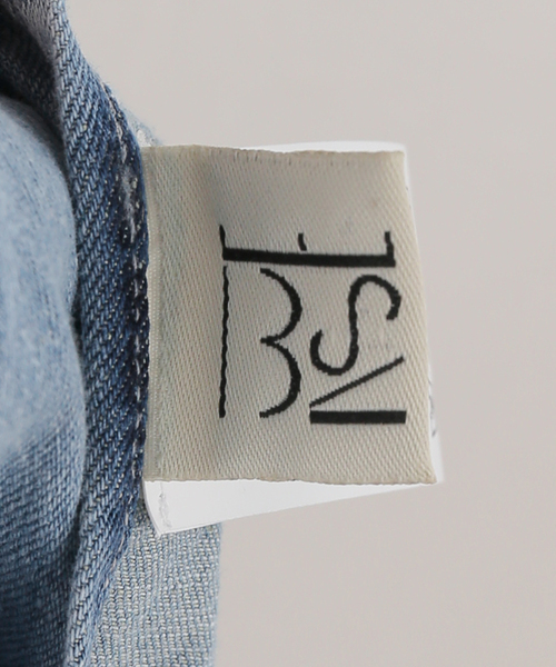 IENA（イエナ）の「BASERANGE/ベースレンジ YUMI APRON DRESS ワンピース（ワンピース・レディース・ブルー・FREE）」の8枚目の写真