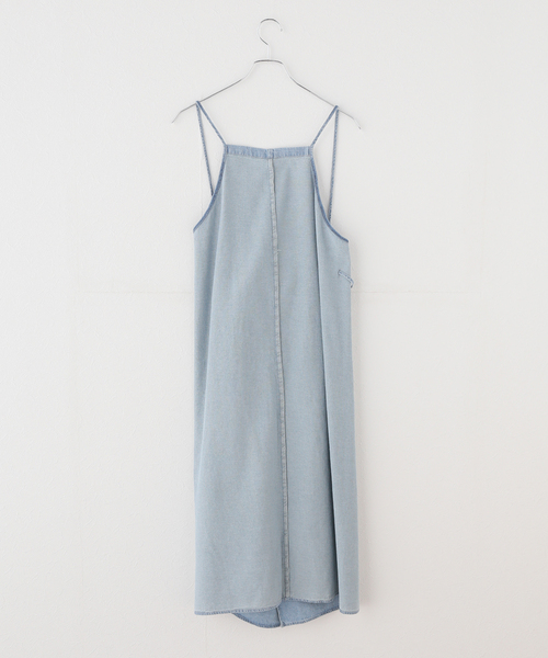 IENA（イエナ）の「BASERANGE/ベースレンジ YUMI APRON DRESS ワンピース（ワンピース・レディース・ブルー・FREE）」の15枚目の写真