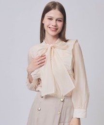SWINGLE | 【2/20(Fri)発売】シアーBIGリボンタイブラウス(シャツ/ブラウス)