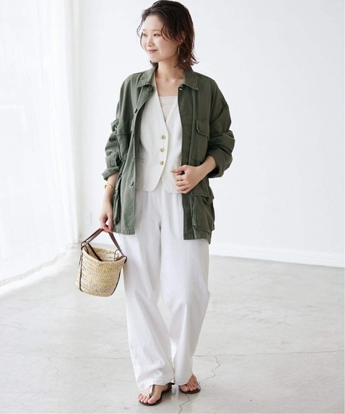 ROTHCO（ロスコ）の「《追加3》ROTHCO/ロスコ BDU SHIRTS ブルゾン 【洗濯機使用可能】（ミリタリージャケット・レディース・カーキ・FREE）」の2枚目の写真