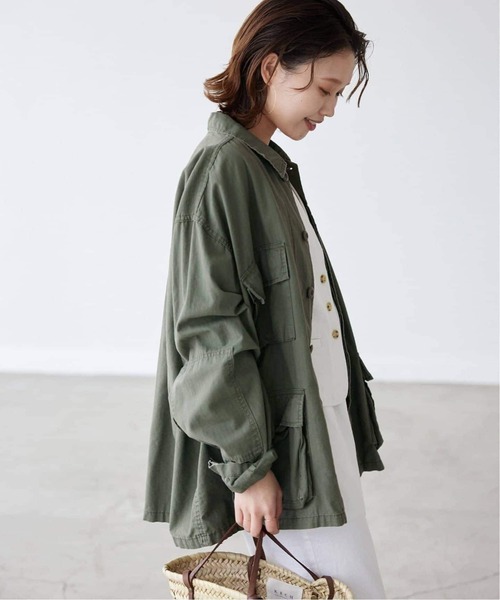 ROTHCO（ロスコ）の「《追加3》ROTHCO/ロスコ BDU SHIRTS ブルゾン 【洗濯機使用可能】（ミリタリージャケット・レディース・カーキ・FREE）」の7枚目の写真