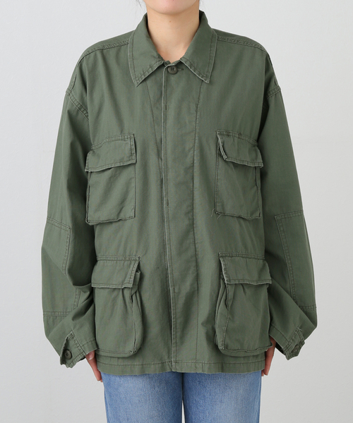 ROTHCO（ロスコ）の「《追加3》ROTHCO/ロスコ BDU SHIRTS ブルゾン 【洗濯機使用可能】（ミリタリージャケット・レディース・カーキ・FREE）」の19枚目の写真