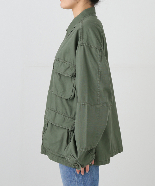 ROTHCO（ロスコ）の「《追加3》ROTHCO/ロスコ BDU SHIRTS ブルゾン 【洗濯機使用可能】（ミリタリージャケット・レディース・カーキ・FREE）」の20枚目の写真