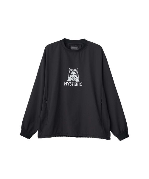 HYSTERIC GLAMOUR(ヒステリックグラマー)の「SEE NO EVIL プルオーバー(シャツ/ブラウス・メンズ・ブラック/ネイビー・LARGE/X-LARGE/MEDIUM)」の2枚目の写真
