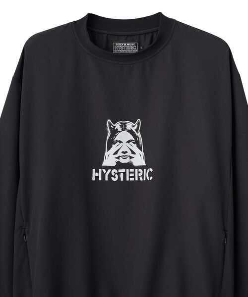 HYSTERIC GLAMOUR(ヒステリックグラマー)の「SEE NO EVIL プルオーバー(シャツ/ブラウス・メンズ・ブラック/ネイビー・LARGE/X-LARGE/MEDIUM)」の9枚目の写真
