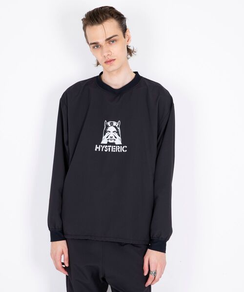 HYSTERIC GLAMOUR(ヒステリックグラマー)の「SEE NO EVIL プルオーバー(シャツ/ブラウス・メンズ・ブラック/ネイビー・LARGE/X-LARGE/MEDIUM)」の11枚目の写真
