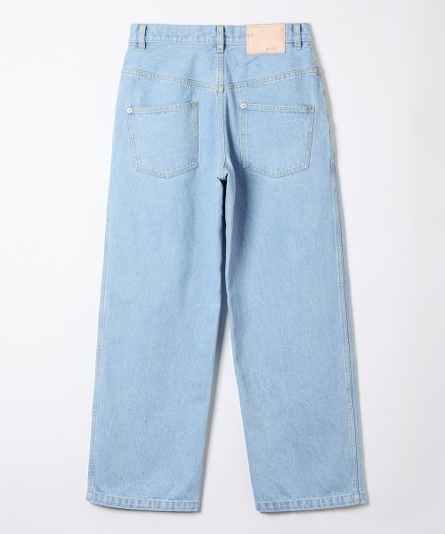 soduk】26SS新作 center seam denim trousers / センターシームデニム