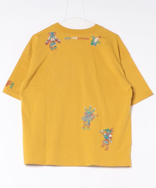 チチカカ(チチカカ)の「カッチーナ刺繍Tシャツ(Tシャツ/カットソー・レディース・マスタード/ブラック/ホワイト・FREE)」の16枚目の写真