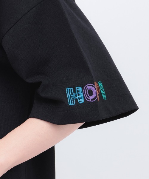 チチカカ(チチカカ)の「カッチーナ刺繍Tシャツ(Tシャツ/カットソー・レディース・マスタード/ブラック/ホワイト・FREE)」の10枚目の写真
