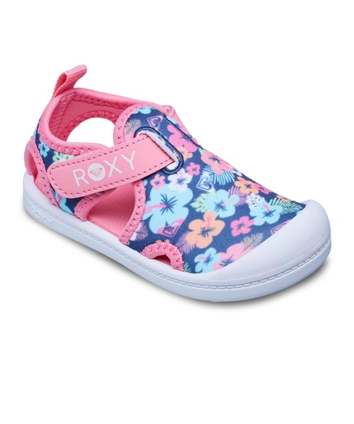 ROXY(ロキシー)の「ROXY キッズ TW GROM シューズ 【2026年春夏モデル】(スニーカー・キッズ・ネイビー/ホワイト・14cm/12cm/16cm)」の1枚目の写真