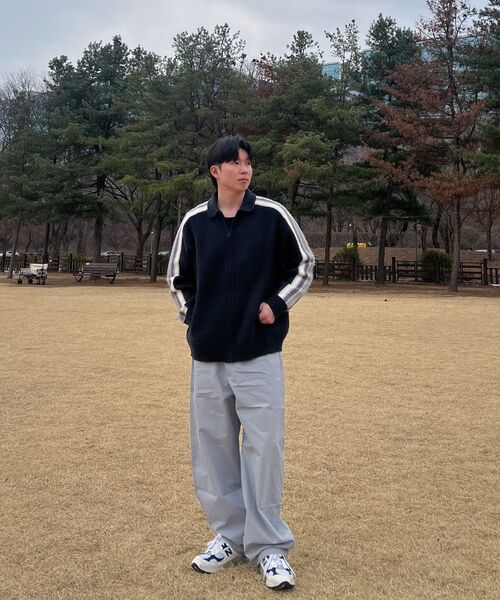 BLACK MOMENT（ブラックモーメント）の「カーブサイドバルーンパンツ [グレー]（スウェットパンツ・メンズ・グレー・LARGE/MEDIUM）」の3枚目の写真