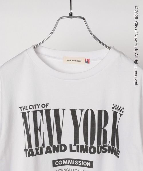Andemiu(アンデミュウ)の「【NYC】TAXI AND LIMOUSINE T 651906(Tシャツ/カットソー・レディース・ホワイト/ダークブラウン・FREE)」の11枚目の写真