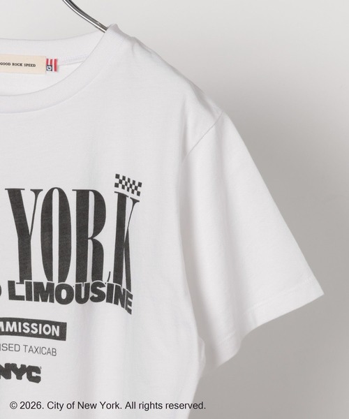 Andemiu(アンデミュウ)の「【NYC】TAXI AND LIMOUSINE T 651906(Tシャツ/カットソー・レディース・ホワイト/ダークブラウン・FREE)」の12枚目の写真