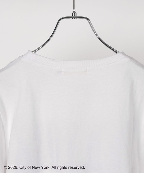 Andemiu(アンデミュウ)の「【NYC】TAXI AND LIMOUSINE T 651906(Tシャツ/カットソー・レディース・ホワイト/ダークブラウン・FREE)」の15枚目の写真