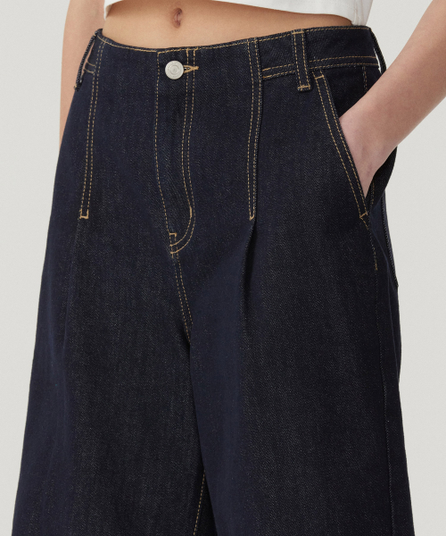 COVERNAT WOMAN（カバーナットウーマン）の「ウーマンデニムバミューダパンツインディゴ（デニムパンツ・レディース・その他・WS/WM）」の7枚目の写真
