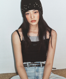 DRUNKTXT（ドランクテキスト）の「Rivet Beanie Black（ニットキャップ/ビーニー）」