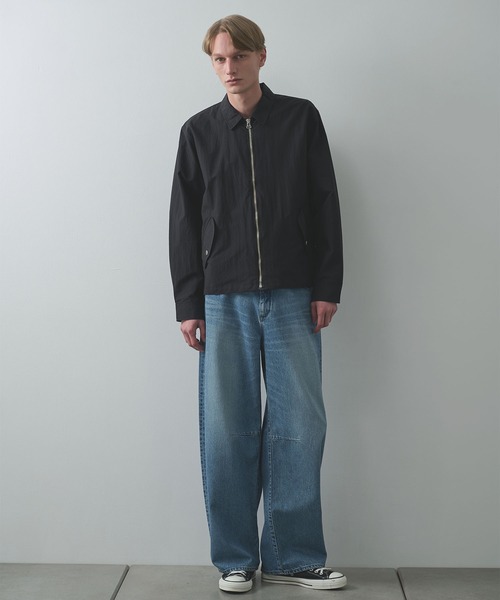 Jieda（ジエダ）の「【Jieda/ジエダ】別注 ZIP SHIRT（ブルゾン・メンズ・ブラウン/ブラック・1/2）」の3枚目の写真