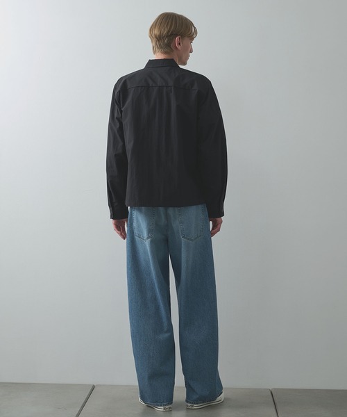 Jieda（ジエダ）の「【Jieda/ジエダ】別注 ZIP SHIRT（ブルゾン・メンズ・ブラウン/ブラック・1/2）」の6枚目の写真