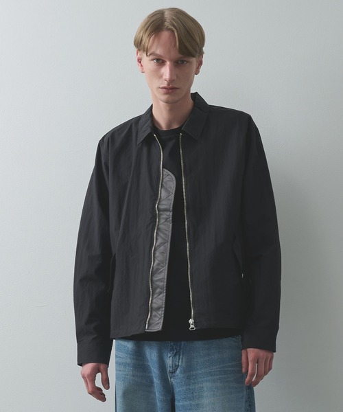 Jieda（ジエダ）の「【Jieda/ジエダ】別注 ZIP SHIRT（ブルゾン・メンズ・ブラウン/ブラック・1/2）」の14枚目の写真