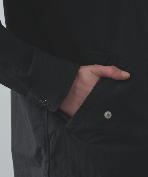 Jieda（ジエダ）の「【Jieda/ジエダ】別注 ZIP SHIRT（ブルゾン・メンズ・ブラウン/ブラック・1/2）」の16枚目の写真