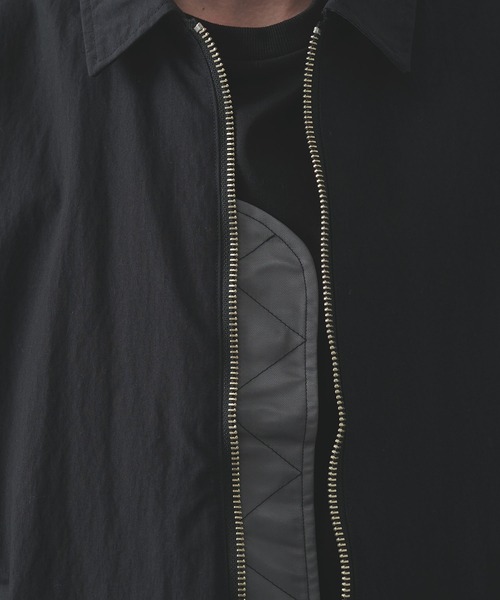 Jieda（ジエダ）の「【Jieda/ジエダ】別注 ZIP SHIRT（ブルゾン・メンズ・ブラウン/ブラック・1/2）」の17枚目の写真