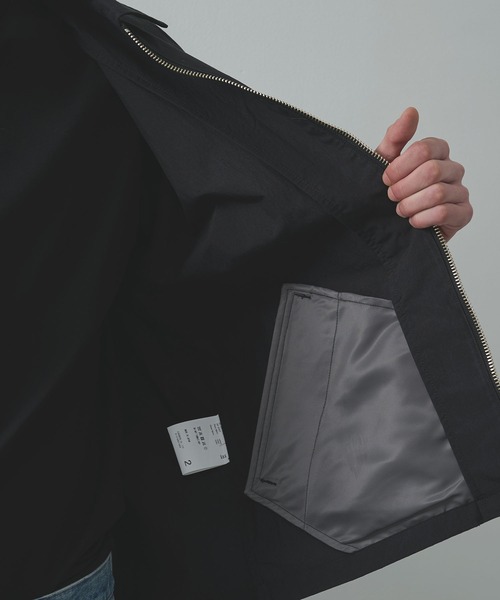 Jieda（ジエダ）の「【Jieda/ジエダ】別注 ZIP SHIRT（ブルゾン・メンズ・ブラウン/ブラック・1/2）」の18枚目の写真