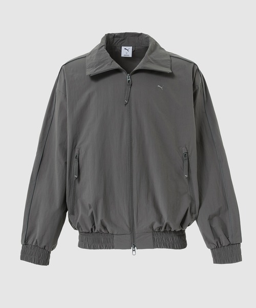 PUMA(プーマ)の「STAND COLLAR JACKET(その他アウター・メンズ・ブラック/ベージュ系その他/グレー系その他・L/M/S)」の2枚目の写真