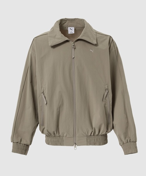 PUMA(プーマ)の「STAND COLLAR JACKET(その他アウター・メンズ・ブラック/ベージュ系その他/グレー系その他・L/M/S)」の3枚目の写真