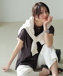 ANY SIS | カナパウエストタック プルオーバー(Tシャツ/カットソー)