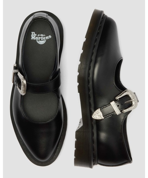 Dr. Martens（ドクターマーチン）の「Dr. Martens/ドクターマーチン ELPHIE MJ バックル メリージェーン シューズ 43102001（その他シューズ・レディース・ブラック・UK6/UK5/UK4/UK3）」の2枚目の写真
