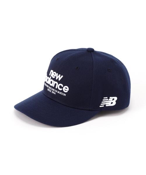 New Balance Golf(ニューバランスゴルフ)の「【new balance golf】セミカーブドブリムキャップ (MENS)(キャップ・メンズ・ホワイト/ネイビー/ブラック・FREE)」の1枚目の写真