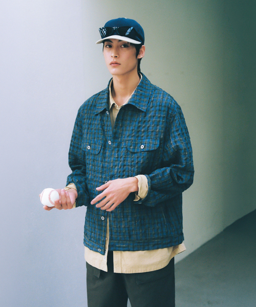 UNIFORM BRIDGE(ユニフォームブリッジ)の「type-3 trucker jacket blue(デニムジャケット・メンズ・その他・LARGE/XX-LARGE/X-LARGE/MEDIUM)」の1枚目の写真