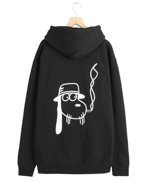 FUCKING AWESOME（ファッキングオーサム）の「FUCKING AWESOME / ファッキンオーサム：SK8 Fucks Zip Hoodie：FA-SFZH[WAX]（パーカー・メンズ・ブラック・L）」の2枚目の写真