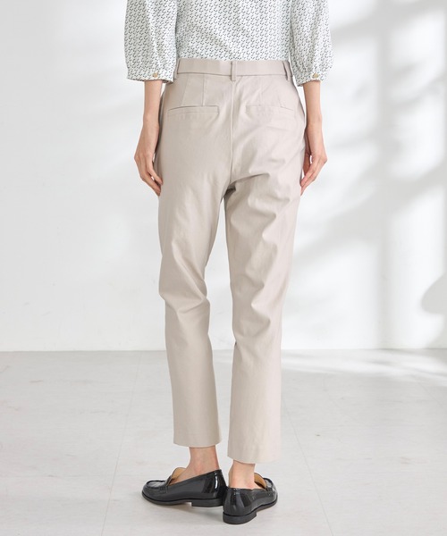 GALLORIA（ギャローリア）の「スーパーストレッチ･接触冷感　スリムパンツ（その他パンツ・レディース・オフホワイト/ライトグレー/ブラック/ライトイエロー・LL/L/S/M）」の12枚目の写真