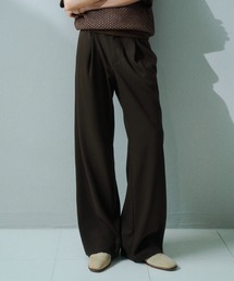 soerte（ソエルテ）の「Essential Minimal Straight Slacks / エッセンシャルミニマルストレートスラックス（スラックス）」